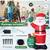 Qunler 8FT Christmas Inflatable Outdoor Decoration, Santa Christmas Inflatable w 5 thumbnail