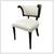 Custom Side Chair With Woven Wool Upholstery 1 thumbnail