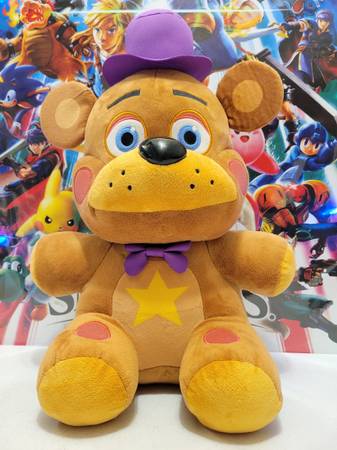 Rockstar Freddy 18” Plush Five Nights at Freddy’s FNAF Funko GameStop 1