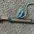 Vintage Asian Turquoise Stainless Steel Exercise/Performance Sword 9 thumbnail