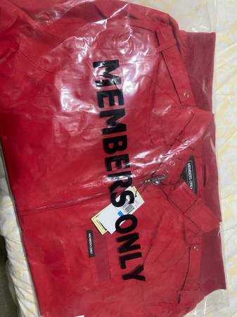 Members Only Jacket Red XL 1