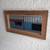 walnut framed hallway / accent mirror 2 thumbnail