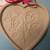 Vintage Brown Bag Cookie Heart with Roses Cookie/Chocolate/Craft Mold 1 thumbnail