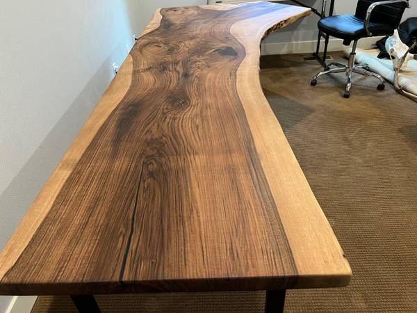 English Walnut Live Edge Slabs