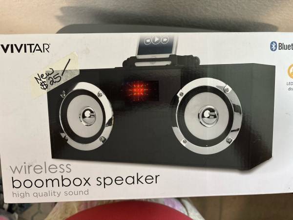 Wireless boombox bluetooth speaker 1