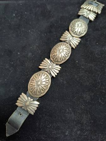 SILVER CONCHO Vintage BRACELET 1