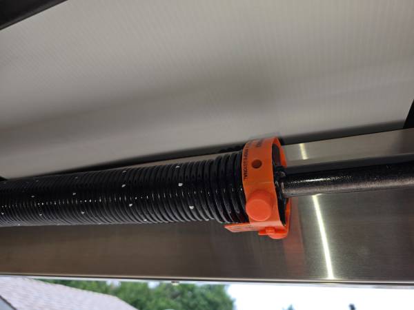 Cargo trailer, enclosed trailer ramp doors, spring,  cables, ETC. 1