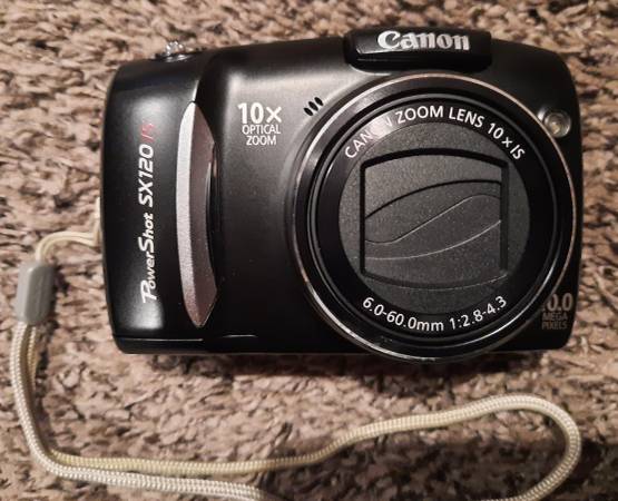 CANON POWERSHOT SX120IS CAMERA 1
