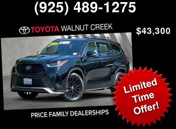 2023 Toyota Highlander XSE - $43,300 (ToyotaWalnutCreek.com, CA)63478394275585120