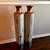 (2) Blue & Gold Metal Floor Vase, 40" 1 thumbnail