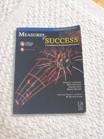 Measures of Success: Alto Saxophone Book 1 1