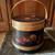 Beautiful vintage painted Firkin bucket. 2 thumbnail