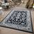 Beautiful Black & Gray Area Rug 1 thumbnail