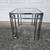 Chrome and brass end / side table mid-century modern 1 thumbnail