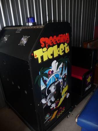 Aracde game      speeding ticket 1