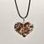 Sanctura Heart 3 silver finished crucifix Orgonite Pendant, Provides E 3 thumbnail