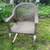 Black painted cast steel Hampton Bay patio dining set with 6 chairs 10 thumbnail