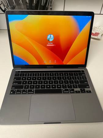 Apple MacBook Pro Space Gray Laptop (late 2020 version) M1 1