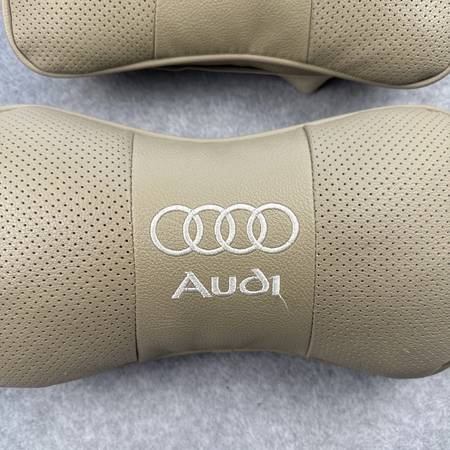(2)Audi Car Seat Head Neck Rests 1