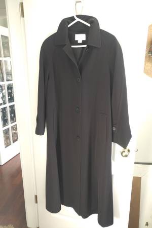 Beautiful Long Winter Coat - Fleet Street. Zip Out Lining Very Nice. 1