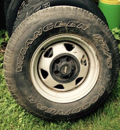 Jeep OEM Wrangler / Cherokee Wheels, rims, tires 1