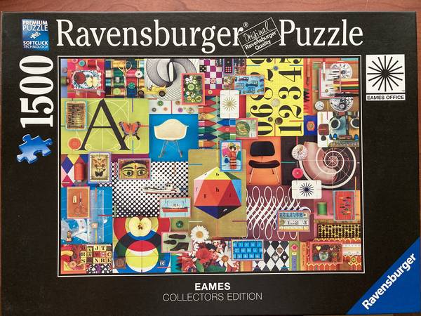 Ravensburger puzzle - like new 1