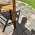 Danish Modern early Borge Mogensen J39 oak chair w/ rush seat A239 13 thumbnail