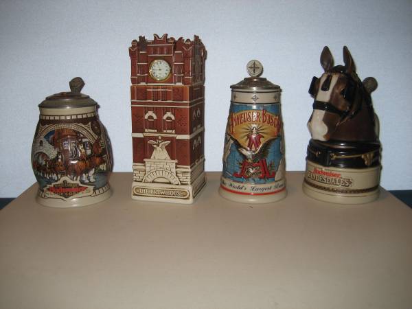 Budweiser Members only stein. 1