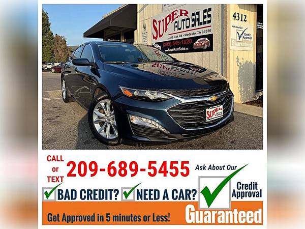 Check Out Our  Gas Saver 2019 Chevrolet Malibu LT 4dr Sedan  1.5L 4-Cy 1