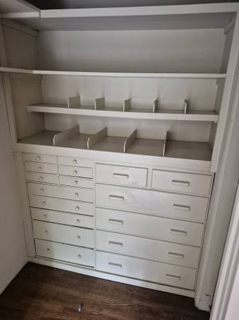 FLASH SALE!!!! Closet organizer 61x 20x46” lower cabinet 1