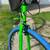 Takara Kabuto Green Bike with Blue Tires 10 thumbnail