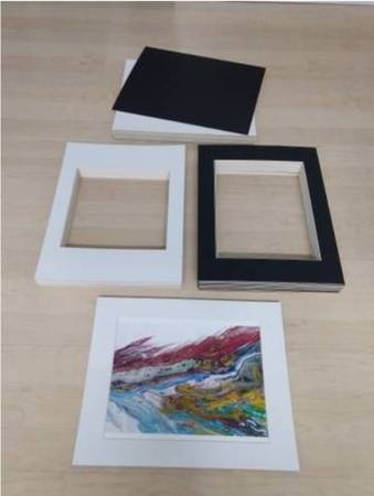 169 Various size Art Mattes beveled precut (single/dual color) 1