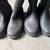Black Rubber Boots (men sz 10 & 9) 1 thumbnail