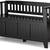 Black Storage Bench - Solid pine 3 thumbnail
