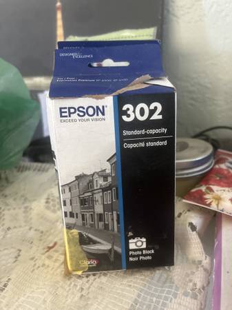 *302 Epson Photo Negro Black* 1