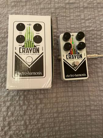 Electro-Harmonix Crayon Overdrive Pedal 1