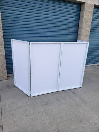 ADJ White Facade with Carry On Bag 1