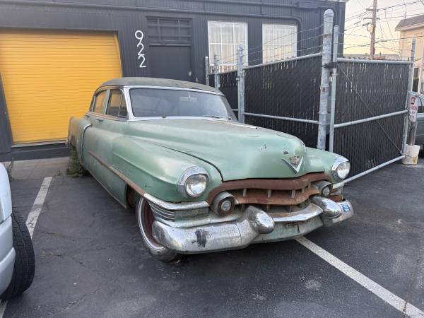 1952 CADILLAC SERIES 62 ******COMPLETE CAR**** - $2,500 (san mateo)63617140770691121