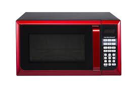 Like NEW Hamilton Beach Microwave Red 0.9C 1