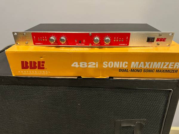 BBE Sonic Maximizer 482i in original box like new - photo/video