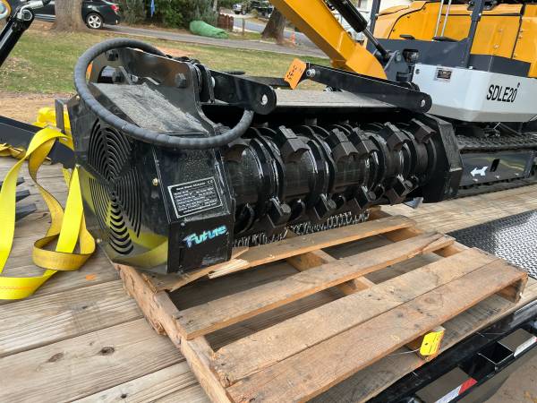 Mulcher masticator MINI skid steer 1