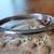 Vintage Etched Design Thailand 925 SS Bangle Bracelet 8" 6 thumbnail