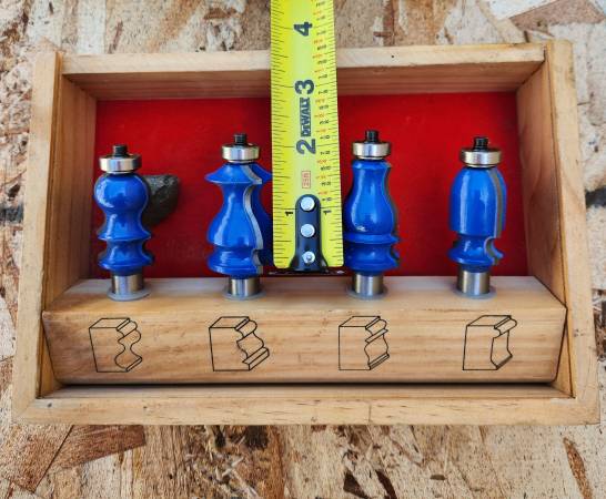 Router Bit Lot 1