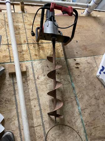 Electric post hole digger 1