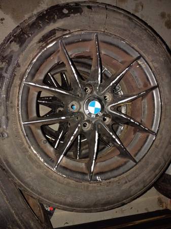 16" OEM BMW wheels style 360 5×120 rims with cooper tires 1