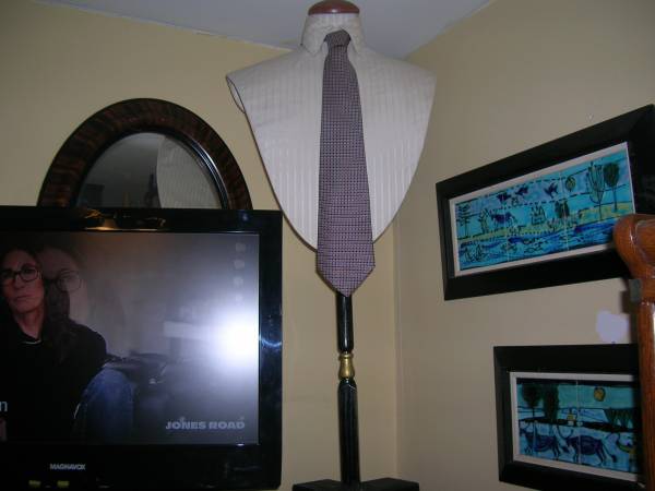 Vintage Store Counter Man's Tie Display Stand 1