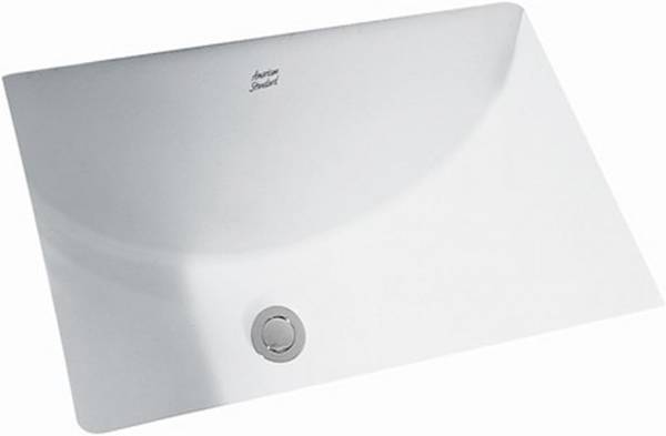 American Standard 0614.300.020 Studio 18" x 12" Undermount Sink White 1