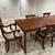 Cabinet with Extension Table and 5 upholstered Chairs Vintage 3 thumbnail