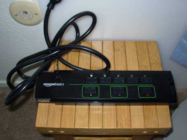 Power Strip with surge protector 1