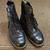 vintage Doc Dr Martens black leather Air Wair combat boots made in UK 1 thumbnail